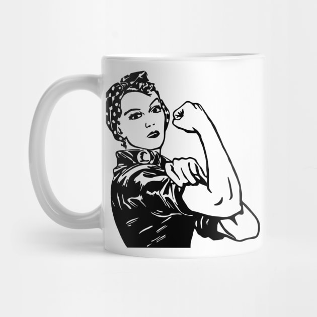 Rosie The Riveter by Slightly Unhinged